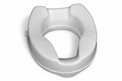 Tualetes sēdekļa(poda) paaugstinājums bez vāka, 10 cm, līdz 190 kg