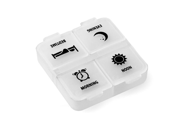 Tablešu kastīte (pill box) dienai – Vitility