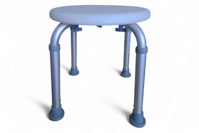 Regulējams dušas un vannas krēsls, 40–50 cm, līdz 130 kg