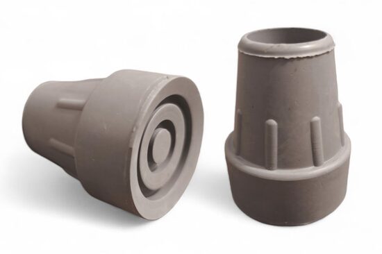 Neslīdošs gumijas uzgalis kruķim un spieķim, 22 mm